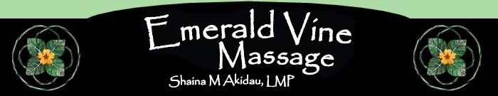 Emerald Vine Massage, Seattle Area Massage Therapy, Shaina M Akidau, LMP